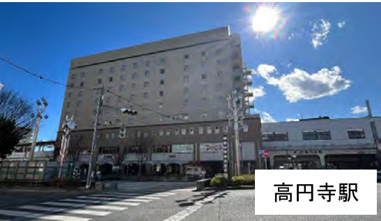 高円寺駅近路面物件の画像