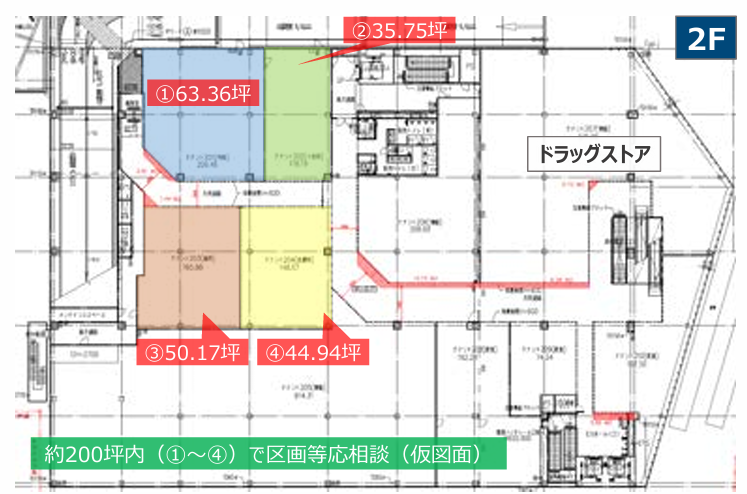戸塚駅西口商業施設の画像